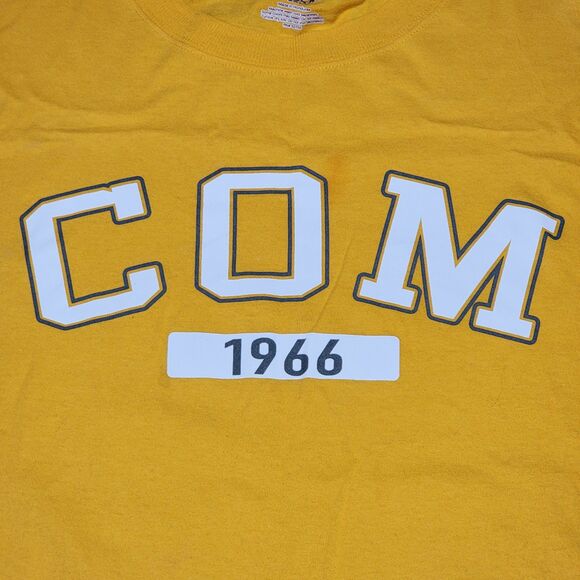 JanSport College Of The Mainland (Texas City) LS Orange/Yellow Unisex Tee - 2XL - Picture 2 of 5